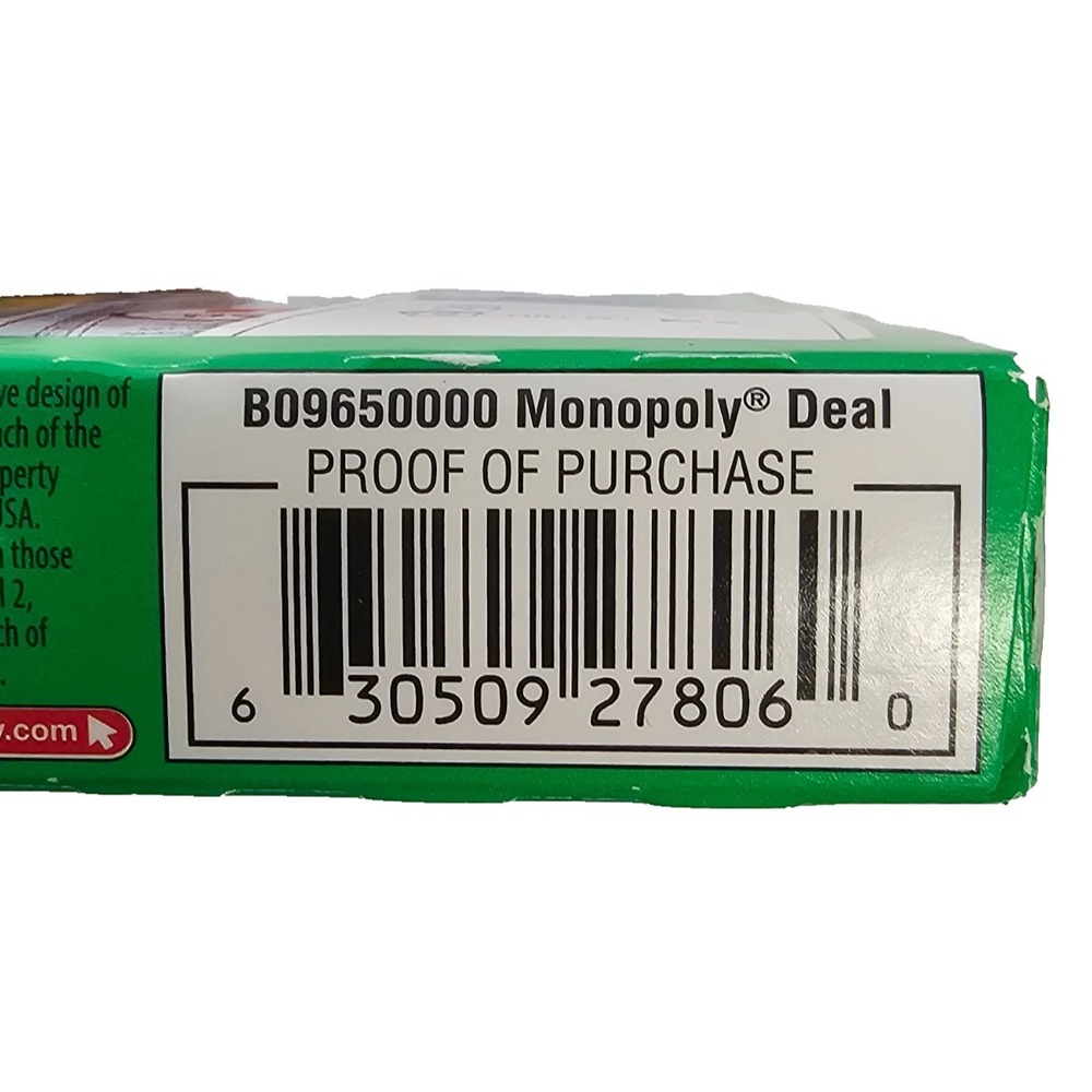 Monopoly Deal Card Game Parker Brothers Hasbro Fun Game Travel Box - Picture 4 of 4